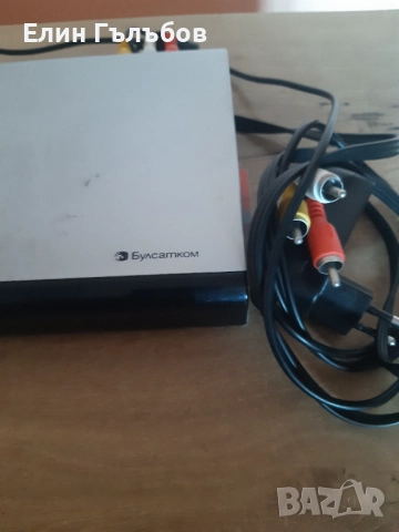 Приемник на Булсатком комплект- дистанционно, адаптер и карта, снимка 2 - Друга електроника - 52466773