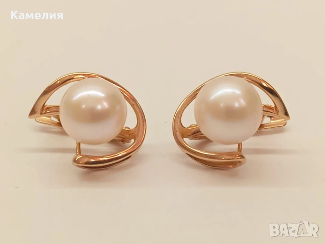 Руско злато , снимка 2 - Обеци - 53779893