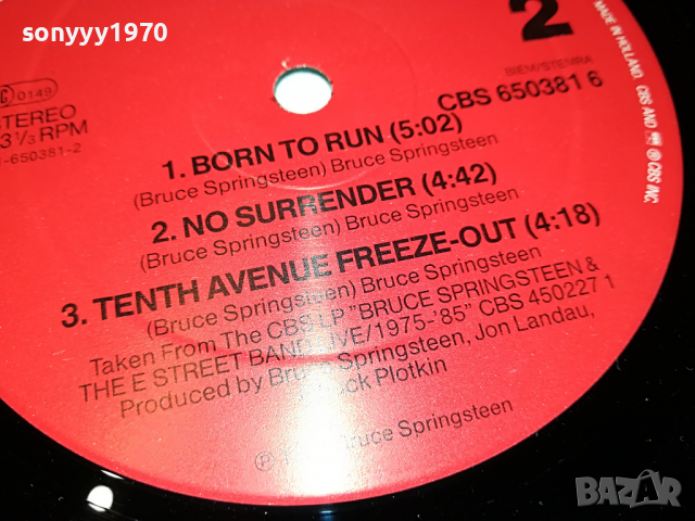BRUCE SPRINGSTEEN & THE STREET BAND-MADE IN HOLLAND 0704222128, снимка 11 - Грамофонни плочи - 36382220