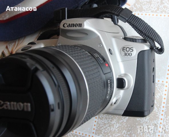 Canon EOS 300 + обектив Canon 28–80 mm f/3.5-5.6 II , снимка 11 - Фотоапарати - 40637300