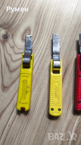 Електричарски ножове за смъкване на изолация, снимка 3 - Други инструменти - 43240413