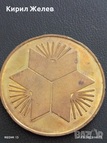 ПЛАКЕТ от СОЦА ОКРЪЖЕН СЪВЕТ за ИЗКУСТВО и КУЛТУРА БУРГАС 23764