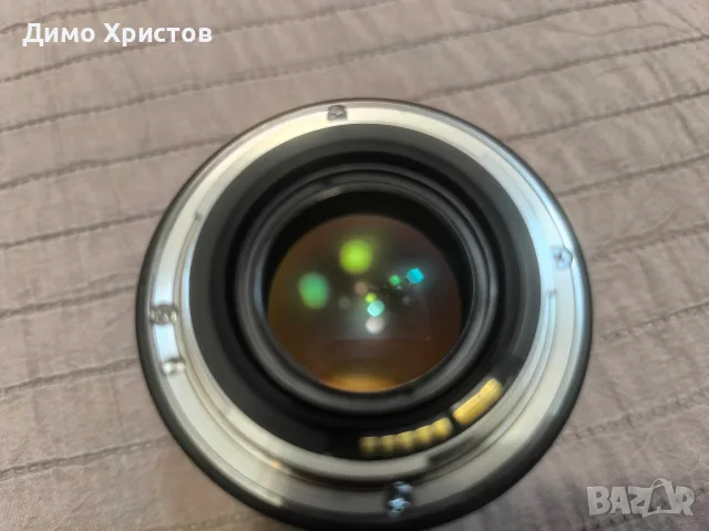 Продавам обектив Canon EF 50mm f/1.4 USM + сенник, капачки и UV филтър, снимка 5 - Обективи и филтри - 56005148