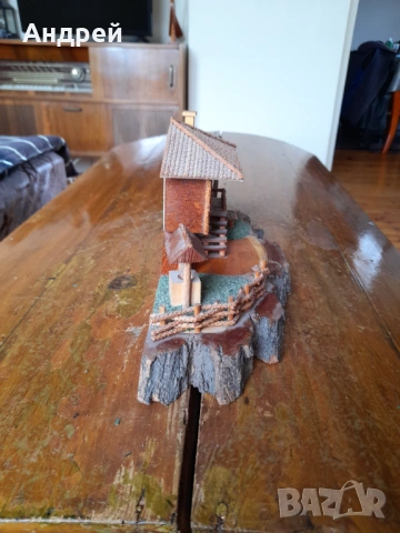 Стара дървена декорация,сувенир #14, снимка 3 - Други ценни предмети - 53622844