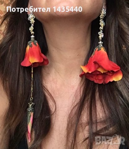 Обеци от серията “Тайната градина” на дизайнерката Анелия Милчева