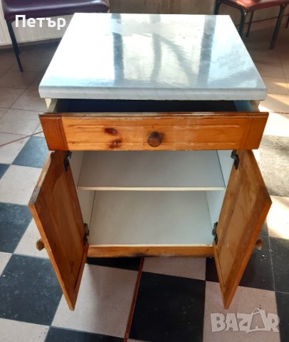 Долен кухненски шкаф от чам с термоплот и,чекмедже и 2 вътрешни прегради, снимка 8 - Шкафове - 44314017