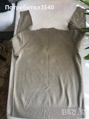 Бежов мъжки пуловер, снимка 9 - Пуловери - 40547255