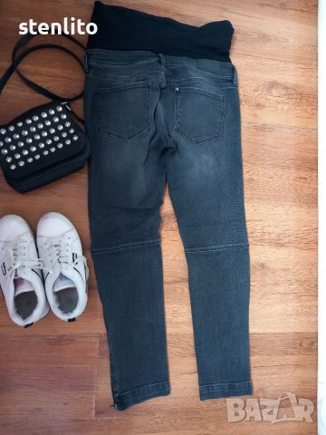 Дънки за бременни H&M Skinny Ankle Jeans High Rib Mama размер 40, снимка 1 - Дрехи за бременни - 39701652