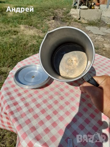 Стара алуминиева електрическа кана #3, снимка 5 - Антикварни и старинни предмети - 34081885