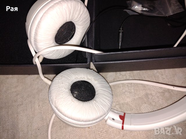Слушалки Sony Headset MDR-ZX310 white, снимка 3 - Слушалки и портативни колонки - 42483445