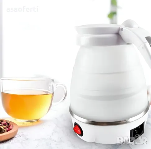 Сгъваема електрическа кана за пътуване, снимка 11 - Аксесоари за кухня - 49499371