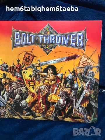 Грамофонни плочи Bolt Thrower, Iron Maiden, Crematory , Cradle of Filth, Helloween, снимка 1