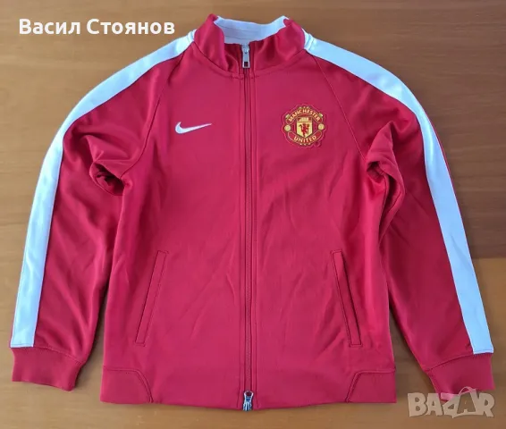 Manchester Utd./Манчестър Юн. детско горнище Nike -за ръст 137-147см , снимка 1 - Фен артикули - 47751261