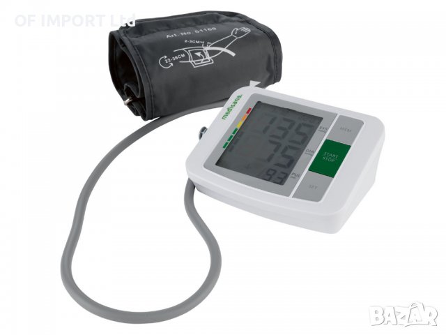 Немски Апарат за Измерване на Кръвно Налягане MEDISANA BU 510, снимка 2 - Други - 39585880