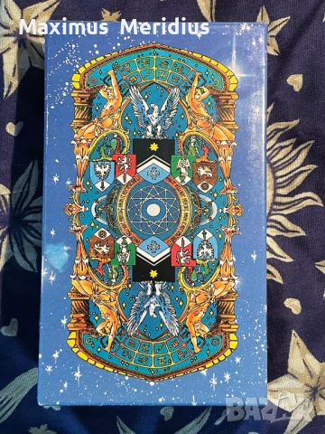 Tarocco delle Stelle Tavaglione La Forza Celeste Taro Таро , снимка 2 - Таро карти - 51089036