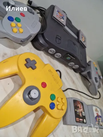 Nintendo 64 +игри и джойстици , снимка 1