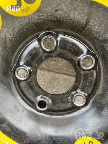 Резервна гума от МЛ 164 2007г, снимка 2 - Гуми и джанти - 41747709