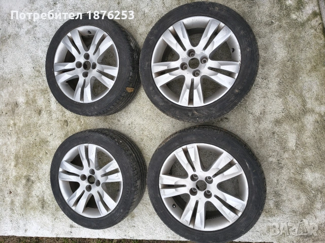Джанти + гуми от пежо 5008 - заводски джанти 17" Peugeot