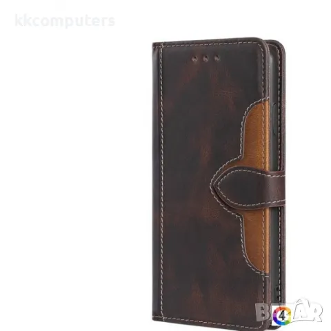 TCL 405 / 406 / 408 Magnetic Wallet Кожен Калъф и Протектор, снимка 5 - Калъфи, кейсове - 48294505