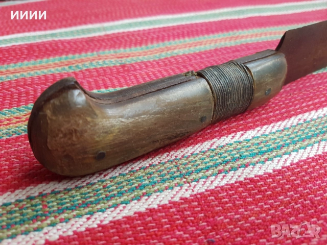 Балкански боен нож , снимка 4 - Антикварни и старинни предмети - 52665182