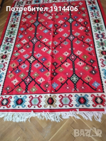 Котленски, Чипровски килим, нов, ръчно тъкан по поръчка, 100 % вълна, снимка 17 - Други ценни предмети - 51869621