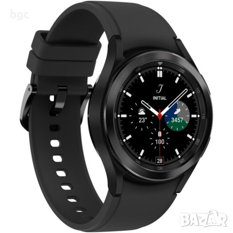 НОВ  Samsung Galaxy Watch4, 42mm, LTE, Classic, Black Умен Часовник Smartwatch 24 месеца гаранция, снимка 1 - Друга електроника - 42020357