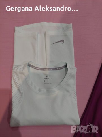 Дамски сет Naik (тениска,клин,к.панталони), снимка 6 - Комплекти - 41815467