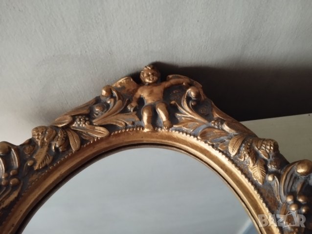 бароково огледало за стена, снимка 4 - Антикварни и старинни предмети - 41818731
