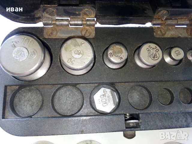 Стари грамове,теглилки, снимка 3 - Други ценни предмети - 50682980