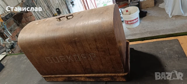 Стара немска шевна машина DURKOPP, снимка 9 - Антикварни и старинни предмети - 51050655