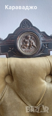 Антични Кресла 1850/70г, снимка 4 - Дивани и мека мебел - 49900556