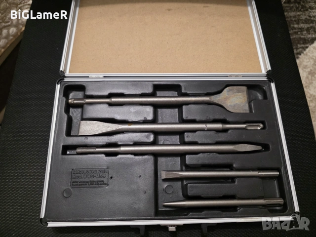 PARKSIDE комплект SDS+ секачи, шило и свредла за бетон