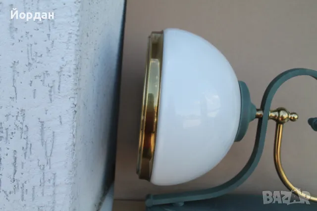 Аплик лампа за стена , снимка 5 - Антикварни и старинни предмети - 50348924