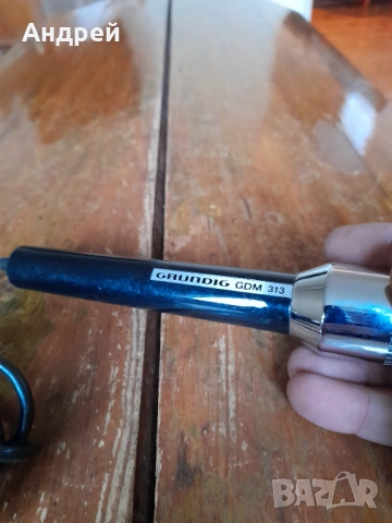 Стар микрофон Grundig GDM 313, снимка 2 - Други ценни предмети - 53249028