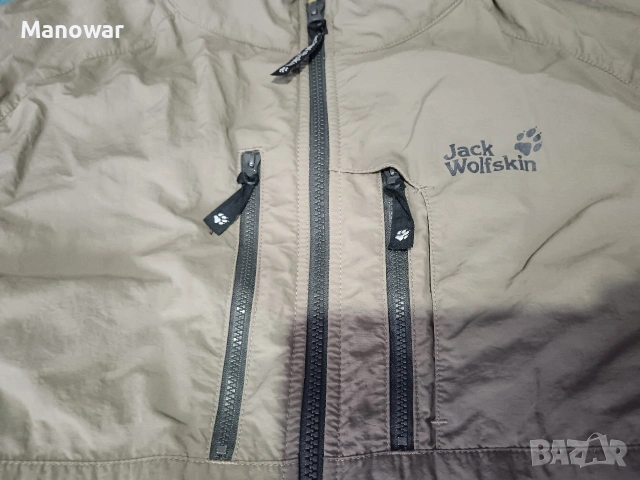 Мъжко горнище / ветровка Jack Wolfskin Q.M.C. Outdoor XL, снимка 3 - Спортни дрехи, екипи - 53341792