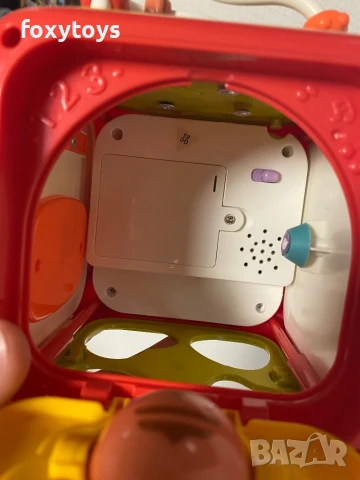 Малък бебешки занимателен куб - 6 в 1, сортер, волан, пиано, музика и светлини, снимка 11 - Образователни игри - 51263951