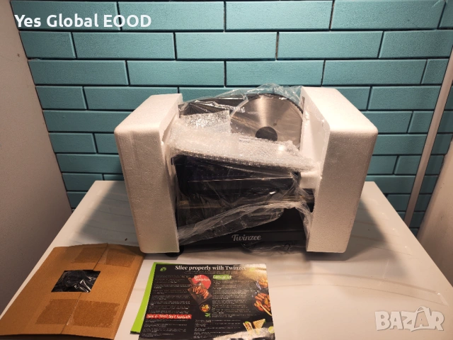 Електрически универсален слайсер от неръждаема стомана 0–15 мм  Описание на продукта: Електрическият, снимка 8 - Други инструменти - 53022163