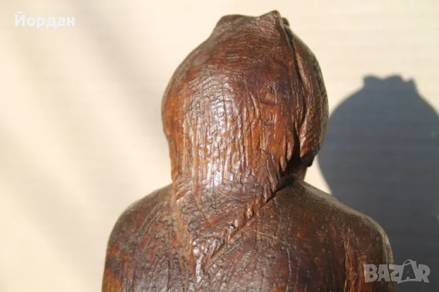 Дървена фигура , снимка 12 - Други ценни предмети - 48499971