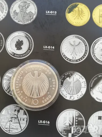  10 евро юбилейни-сребърни 2004 г., снимка 3 - Нумизматика и бонистика - 48746283