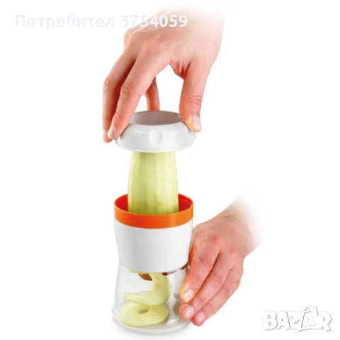 Уред за спираловидно нарязване на зеленчици, снимка 5 - Други стоки за дома - 52364295