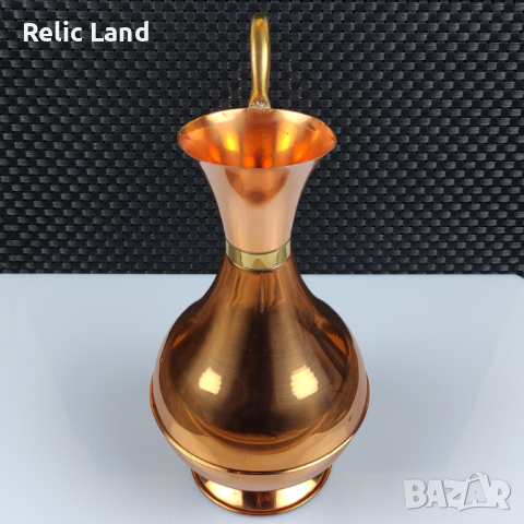 Португалска медна кана, снимка 3 - Антикварни и старинни предмети - 44559148