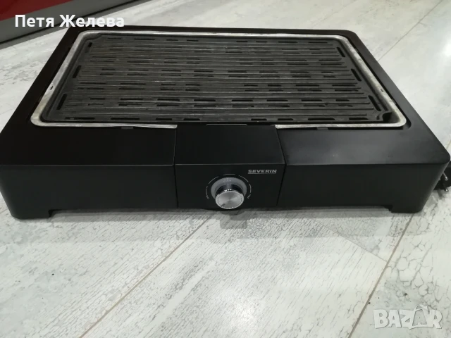 Електрическа скара SEVERIN (PG 8563)-2200w с регулируем термостат, снимка 3 - Скари - 50738997