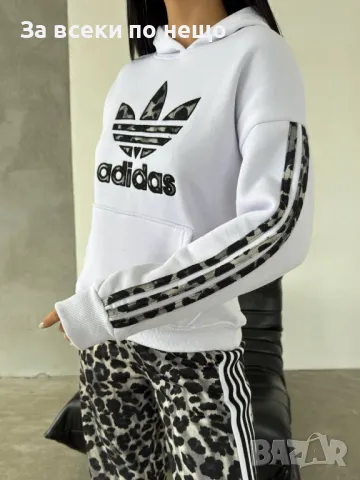 Дамски спортен комплект Adidas - 2 налични цвята Код A322, снимка 5 - Спортни екипи - 48033578