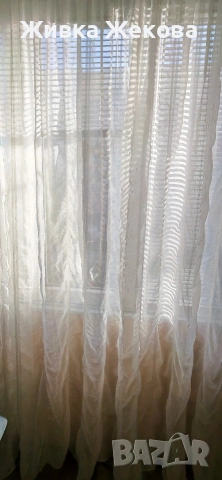 нежни, бели завеси