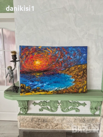 Авторска картина маслени бои