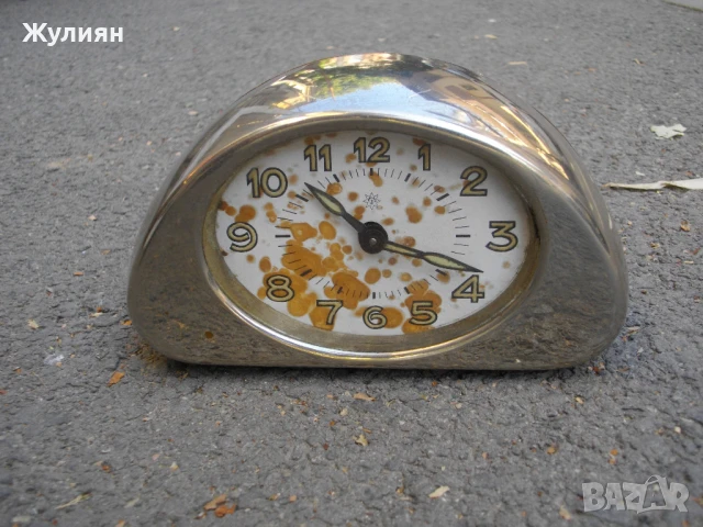 КОЛЕКЦИОНЕРСКИ НАСТОЛЕН ЧАСОВНИК JUNGHANS БУДИЛНИК ART DEKO
