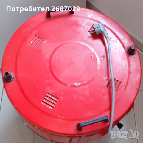 Електрическа  фурна за печене, за голяма тава, готварска печка, червен цвят, снимка 7 - Печки, фурни - 35886222