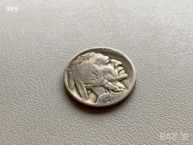 5 цента 1923, 1926, 1936 САЩ - Бъфало, Бизон, Индианска глава, снимка 4 - Нумизматика и бонистика - 53208648