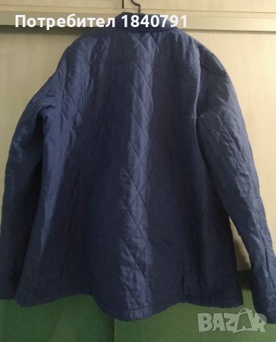 Тънко дамско яке – ирисово синьо – XXL, снимка 3 - Якета - 40913732