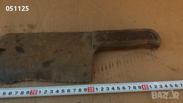 масивен кован сатър за месо , снимка 5 - Антикварни и старинни предмети - 53026270